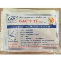 Gạc y tế tiệt trùng Đông Pha 5x6c (100 gói) 8x9 (50 gói)