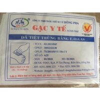 GẠC Y TẾ TIỆT TRÙNG ĐÔNG PHA (THÙNG 50/100 GÓI, GÓI 10 MIẾNG)