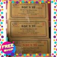 GẠC Y TẾ TIỆT TRÙNG ĐÔNG PHA (THÙNG 50/100 GÓI, GÓI 10 MIẾNG)