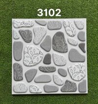 Gạch 30x30 Men Toilet Sỏi Đen 3102