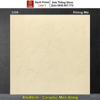 Gạch 40x40 Prime 2209 Vân Đá Vàng