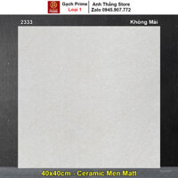 Gạch 40x40 Prime 2333 Ghi Sáng