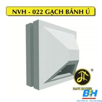Gạch Bánh Ú - Gạch Bông Gió Nghệ Thuật Navi House NVH-022 Màu Trắng