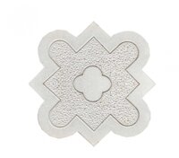 Gạch Bê tông sợi hoa 02 - Trằng Vĩnh Cửu, 250x250x20mm