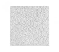 Gạch Bê tông sợi sỏi Doremon - Trắng Vĩnh Cửu, 400x400x20mm