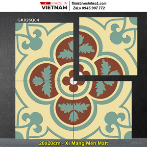 Gạch bông Đồng Tâm GK026Q04