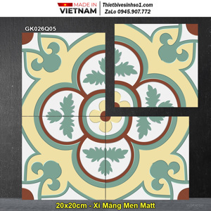 Gạch bông Đồng Tâm GK026Q05