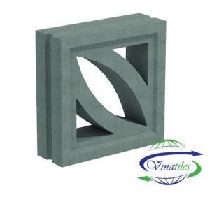 Gạch bông gió trắng Vina N002
