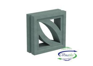 Gạch bông gió trắng Vina N002