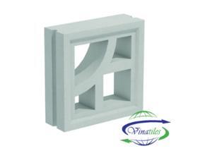 Gạch bông gió trắng Vina N013