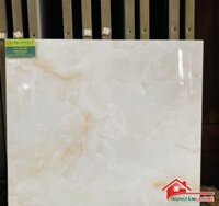 Gạch Bóng Kiếng 60x60 Vân Mây Nâu Giá Rẻ