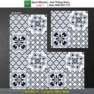 Gạch bông ốp lát 40×40 Mikado MGB4005