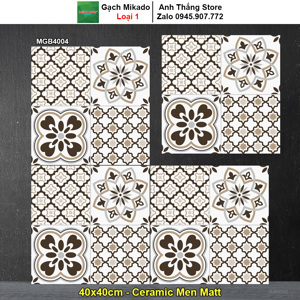 Gạch bông ốp lát 40×40 Mikado MGB4004