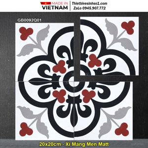 Gạch bông tầm xuân GB0092Q01