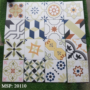 Gạch bông trang trí 20×20 20110