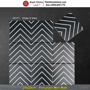 Gạch bông trang trí 20×20 20117