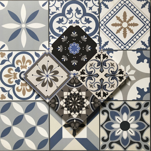 Gạch bông trang trí 30×30 BC3006