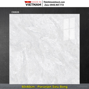 Gạch đá Granite bóng kính lát nền VID mã gạch D6606 kích thước 60x60