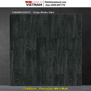 Gạch giả gỗ 150x600 Đồng Tâm 1560WOOD012