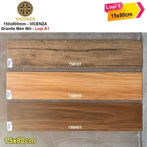 Gạch giả gỗ 15x80 Vicenza VC 158107