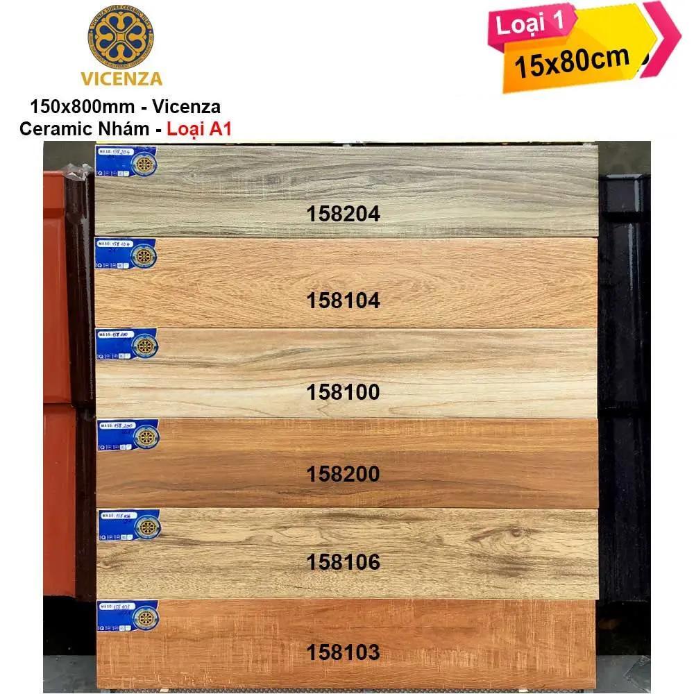 Gạch giả gỗ 15x80 Vicenza VC 158104