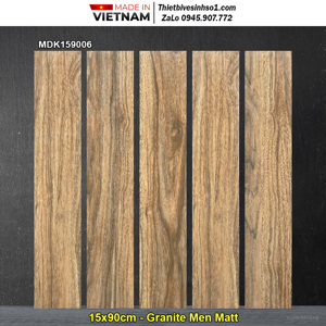 Gạch giả gỗ 15x90 Viglacera MDK159006