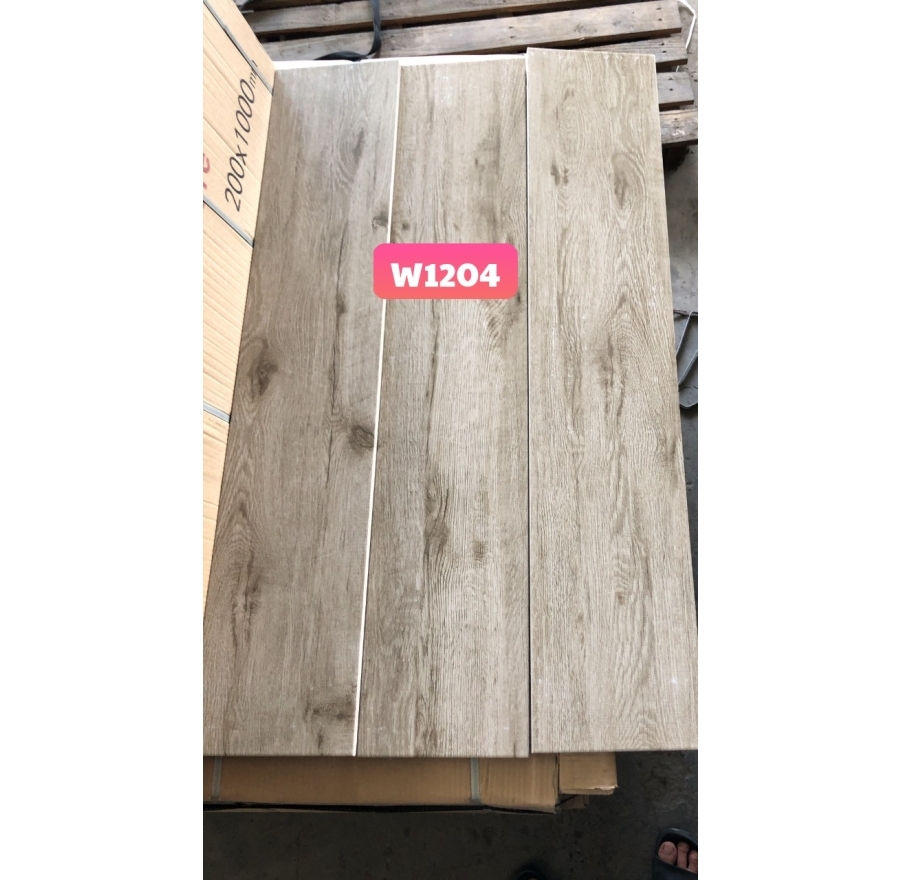 Gạch giả gỗ Trung Quốc 20x100 W1204