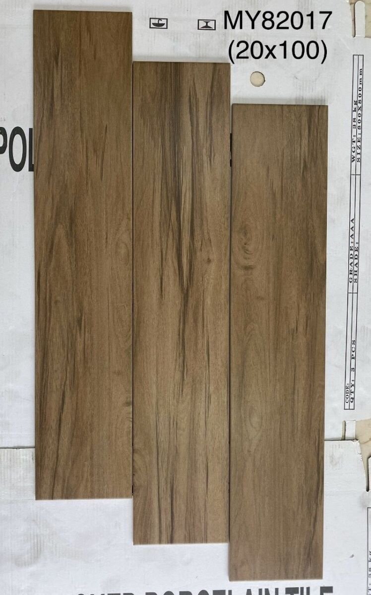 Gạch giả gỗ Trung Quốc 20x100 MY82017