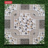Gạch giá rẻ lát sân vườn 40x40 450
