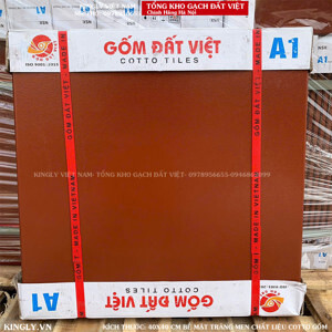 Gạch gốm cotto Đất Việt 40x40