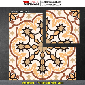 Gạch granite 20x20 Đồng Tâm 2020HOAMY007