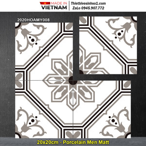 Gạch granite 20x20 Đồng Tâm 2020HOAMY008