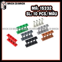 Gạch Hàng Rào Gỗ Phụ Kiện Nhựa MOC Đồ Chơi Lắp Ráp Mô Hình Sáng Tạo Trí Tuệ Combo 10 Viên 15332