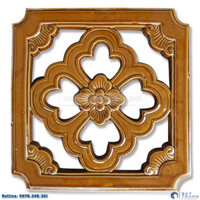 Gạch hoa roi, nâu da lươn 40cm