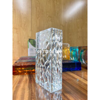 Gạch kính lấy sáng mai rùa 200x100x50 màu trắng trong AVSING