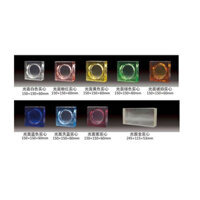 Gạch kính lấy sáng mặt trời AVSING kích thước tùy chọn 145x145 hay 190x190 màu trắng trong và màu sắc khác