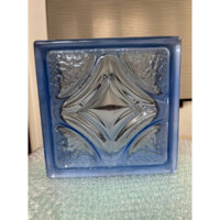 Gạch kính lấy sáng màu xanh coban