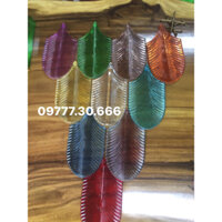 Gạch kính lấy sáng treo hình lông vũ đủ màu sắc  AVSING