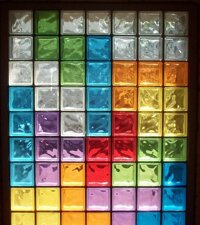 Gạch kính màu Indonesia 190×190 x80