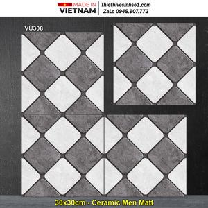 Gạch lát nền 30×30 Viglacera VU308