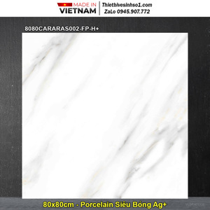 Gạch lát nền Đồng Tâm 8080CARARAS002-FP-H+
