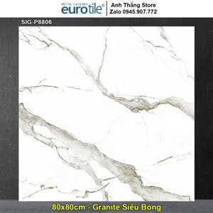 Gạch lát nền Eurotile 80×80 SIG-P8806