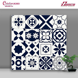 Gạch lát nền giả cổ Catalan 60x60 6203