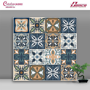 Gạch lát nền giả cổ Catalan 60x60 6202