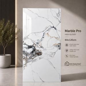 Gạch lát nền Lavish 60x120 Marble White Ấn Độ