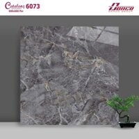 Gạch Lát Nền - Ốp Mặt Tiền 60x60 Vân Đá Xám Catalan 6073