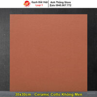 Gạch Lát Sân Cotto Đất Việt 30x30