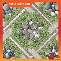 Gạch lát sân vườn Vitto 50x50 3786. Bề mặt định hình sỏi cỏ, không bị mài mòn - Vật liệu xây dựng BigH