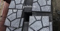 Gạch Lát Vỉa Hè 40x40 Terrazzo Giả Đá Xám