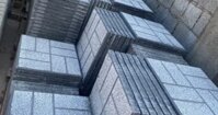 Gạch Lát Vỉa Hè 40x40 Terrazzo 8 Ô Xám